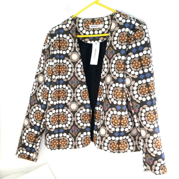 OC Order Plus Women's Fancy Dressy Jacket Designer Look Adult Size XL New w/Tags - Picture 9 of 11